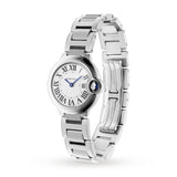 Cartier Ballon Bleu De Cartier White Dial Silver Steel Strap Watch for Women - W69010Z4 Buy Now By Cartier