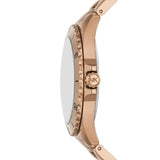 Michael Kors Everest Three Hand Quartz Black Dial Gold Steel Strap Watch For Men - MK9140 Buy Now By Michael Kors