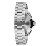 Gucci Dive Quartz Black Dial Silver Steel Strap Watch For Men - YA136301A Buy Now By Gucci