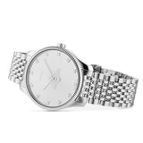 Gucci G Timeless Quartz Silver Dial Silver Steel Strap Watch For Women - YA1264153 Buy Now By Gucci