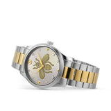 Gucci G Timeless Silver Dial Two Tone Steel Strap Watch For Women - YA126599 Buy Now By Gucci