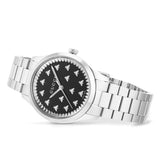 Gucci G Timeless Quartz Black Dial Silver Steel Strap Watch for Women - YA1265034 Buy Now By Gucci