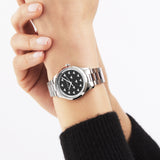 Gucci G Timeless Quartz Black Dial Silver Steel Strap Watch for Women - YA1265034 Buy Now By Gucci
