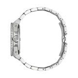 Gucci Dive Automatic 18K Gold Silver Dial Silver Steel Strap Watch for Men - YA136357 Buy Now By Gucci