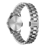 Gucci G Timeless Diamonds White Dial Silver Steel Strap Watch for Women - YA1265064 Buy Now By Gucci
