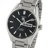 Tag Heuer Carrera Calibre 5 Automatic Black Dial Silver Steel Strap Watch for Men - WAR201A.BA0723 Buy Now By Tag Heuer