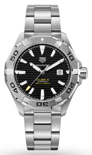 Tag Heuer Aquaracer Black Dial Watch for Men - WAY2010.BA0927 Buy Now By Tag Heuer