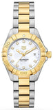 Tag Heuer Aquaracer Diamonds Mother of Pearl Dial Two Tone Steel Strap Watch for Men - WBD1422.BB0321 Buy Now By Tag Heuer