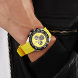 Tag Heuer Formula 1 Chronograph Yellow Dial Yellow Rubber Strap Watch for Men - CAZ101AM.FT8054 Buy Now By Tag Heuer