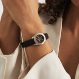 Tag Heuer Aquaracer Professional 200 Automatic Diamonds Black Dial Black Rubber Strap Watch for Women - WBP2451.FT6200 Buy Now By Tag Heuer