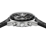 Tag Heuer Carrera Automatic Chronograph Black Dial Black Leather Strap Watch for Men - CBS2210.FC6534 Buy Now By Tag Heuer
