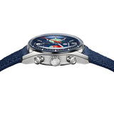 Tag Heuer Carrera Skipper Automatic Chronograph Blue Dial Blue Nylon Strap Watch for Men - CBS2213.FN6002 Buy Now By Tag Heuer