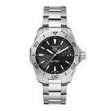 Tag Heuer Aquaracer Professional 200 Solargraph Quartz Black Dial Silver Steel Strap Watch for Men - WBP1114.BA0000 Buy Now By Tag Heuer
