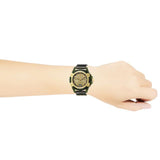 Versace Icon Active Chronograph Gold Dial Black Silicone Strap Watch For Men - VEZ700321 Buy Now By Versace