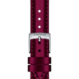 Tissot Everytime Lady Burgundy Dial Burgundy Leather Strap Watch for Women - T143.210.17.331.00 Buy Now By Tissot