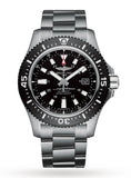 Breitling Superocean II Special 44mm Black Dial Silver Steel Strap Watch for Men - Y1739310/BF45/162A Buy Now By Breitling