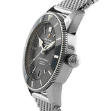 Breitling Superocean Heritage B20 Automatic 42 Black Dial Silver Mesh Bracelet Watch for Men - AB2010121B1A1 Buy Now By Breitling