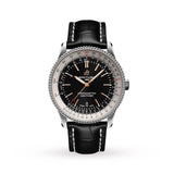 Breitling Navitimer 1 Automatic 41mm Black Dial Black Leather Strap Mens Watch - A17326211B1P1 Buy Now By Breitling