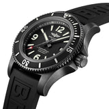 Breitling Superocean Automatic 46mm Black Dial Black Rubber Strap Watch for Men - M17368B71B1S1 Buy Now By Breitling