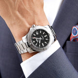 Breitling Avenger Automatic 43mm Black Dial Silver Steel Strap Watch for Men - A17318101B1A1 Buy Now By Breitling