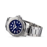 Breitling Avenger Automatic 43mm Blue Dial Silver Steel Strap Watch for Men - A17318101C1A1 Buy Now By Breitling