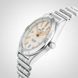 Breitling Chronomat 36 Mother of Pearl Dial Silver Steel Strap Watch for Women - A10380101A4A1 Buy Now By Breitling