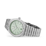 Breitling Chronomat Automatic 36 Diamonds Green Dial Two Tone Steel Strap Watch for Women - A10380591L1A1 Buy Now By Breitling
