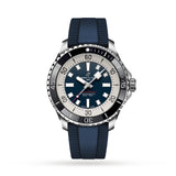 Breitling Superocean Automatic 44 Blue Dial Blue Rubber Strap Watch for Men - A17376211C1S1 Buy Now By Breitling