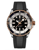 Breitling Superocean Automatic 42mm 18K Red Gold & Black Dial Black Rubber Strap Watch for Men - U17375211B1S1 Buy Now By Breitling