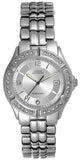 Guess Water Pro Diamonds Silver Dial Silver Steel Strap Watch For Women - G75511M Buy Now By Guess