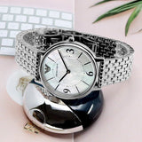 Emporio Armani Kappa Mother of Pearl Dial Silver Steel Watch For Women - AR2507 Buy Now By Emporio Armani
