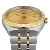 Tudor Royal Automatic Diamonds Gold Dial Two Tone Steel Strap Watch for Men - M28603-0006 Buy Now By Tudor