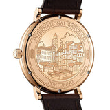 IWC Portofino Automatic Grey Dial Brown Leather Strap Watch for Men - IW356511 Buy Now By IWC