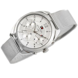 Tommy Hilfiger Mia Silver Dial Silver Mesh Bracelet Watch for Men - 1781628 Buy Now By Tommy Hilfiger