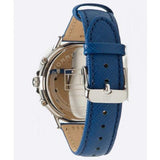 Tommy Hilfiger Carly Silver Dial Blue Leather Strap Watch for Women - 1781791 Buy Now By Tommy Hilfiger