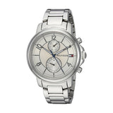 Tommy Hilfiger Claudia White Dial Silver Steel Strap Watch for Women - 1781819 Buy Now By Tommy Hilfiger