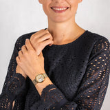 Tommy Hilfiger Lynn Quartz Gold Dial Gold Mesh Bracelet Watch For Women - 1781867 Buy Now By Tommy Hilfiger