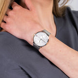 Tommy Hilfiger Jenna Quartz Silver Dial Silver Mesh Bracelet Watch For Women - 1781942 Buy Now By Tommy Hilfiger