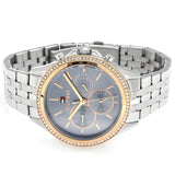 Tommy Hilfiger Ari Diamonds Blue Dial Silver Steel Strap Watch for Women - 1781976 Buy Now By Tommy Hilfiger