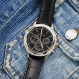 Tommy Hilfiger Ari Diamonds Black Dial Black Leather Strap Watch for Women - 1781981 Buy Now By Tommy Hilfiger