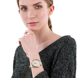 Tommy Hilfiger Ari Diamonds White Dial Cream Leather Strap Watch for Women - 1781982 Buy Now By Tommy Hilfiger