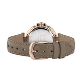 Tommy Hilfiger Angela Quartz Silver Dial Brown Leather Strap Watch for Women - 1782125 Buy Now By Tommy Hilfiger