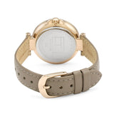 Tommy Hilfiger Angela Quartz Silver Dial Brown Leather Strap Watch for Women - 1782125 Buy Now By Tommy Hilfiger
