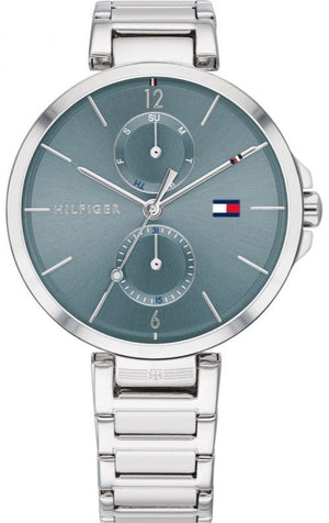 Tommy Hilfiger Angela Blue Dial Silver Steel Strap Watch for Women - 1782126 Buy Now By Tommy Hilfiger
