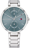 Tommy Hilfiger Angela Blue Dial Silver Steel Strap Watch for Women - 1782126 Buy Now By Tommy Hilfiger