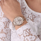 Tommy Hilfiger Harper Chronograph Quartz Rose Gold Dial Rose Gold Steel Strap Watch For Women - 1782224 Buy Now By Tommy Hilfiger