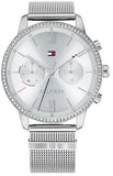 Tommy Hilfiger Blake Diamonds Silver Dial Silver Mesh Bracelet Watch for Women - 1782301 Buy Now By Tommy Hilfiger