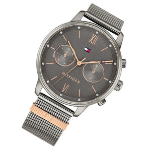 Tommy Hilfiger Blake Quartz Grey Dial Silver Mesh Bracelet Watch for Men - 1782304 Buy Now By Tommy Hilfiger