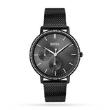 Hugo Boss Infinity Black Dial Black Mesh Bracelet Watch for Women -1502521 Buy Now By Hugo Boss