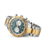 Hugo Boss Santiago Green Dial Two Tone Steel Strap Watch for Men - 1513872 Buy Now By Hugo Boss